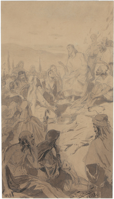 Маковский Владимир Егорович. Нагорная проповедь 